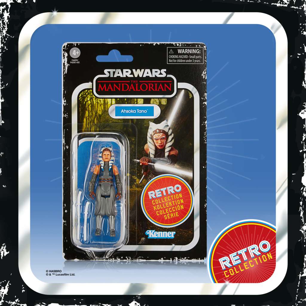 STAR WARS THE MANDALORIAN RETRO COLLECTION ACTION FIGURA 2022 AHSOKA TANO 10 CM HASBRO