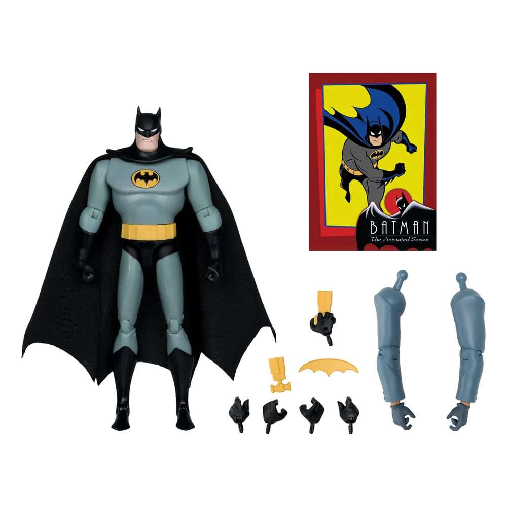 DC DIR BATMAN ANIM BUILD-A-FIG W5 SET (6