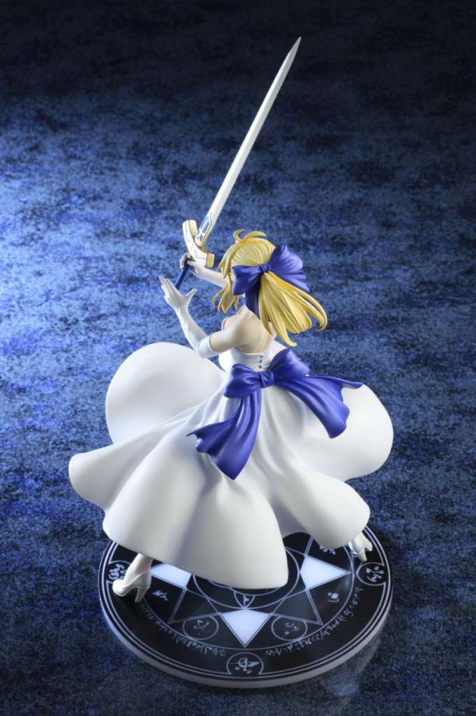 BELLFINE FATE S/N SABER WHITE DRESS RENEWAL ST STATUA 20 cm