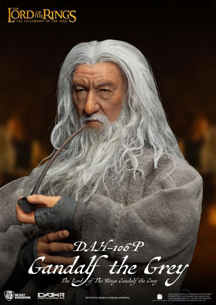 BEAST KINGDOM LOTR GANDALF GREY DAH AF ACTION FIGURE 20.5 cm