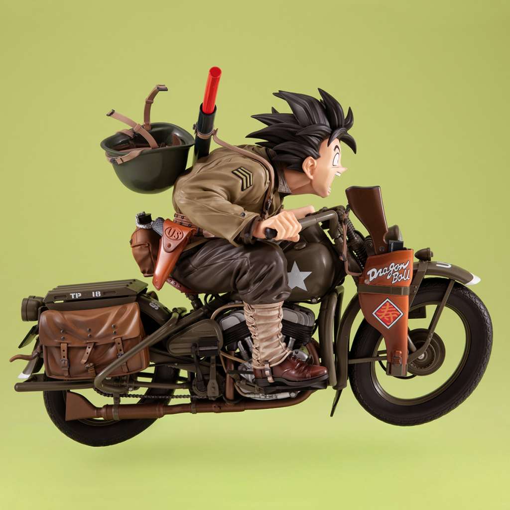 DBZ GOKU & BIKE DESKTOP REAL MCCOY EX