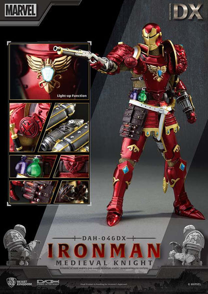 BEAST KINGDOM MEDIEVAL KNIGHT IRON MAN DLX DAH ACTION FIGURE 20 cm