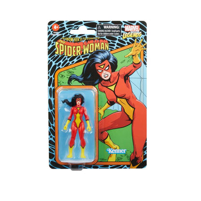 HASBRO - MARVEL LEGENDS RETRO SPIDER-WOMAN AF ACTION FIGURE