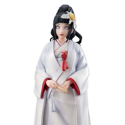 NARUTO GALS STATUA HINATA HYUGA CERIMONIA MATRIMONIO 21 CM MEGAHOUSE