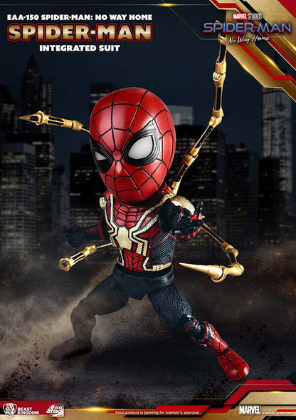 SPIDER-MAN: NO WAY HOME UOVA ATTACK ACTION FIGURA SPIDER-MAN INTEGRATED SUIT 17 CM BEAST KINGDOM TOYS