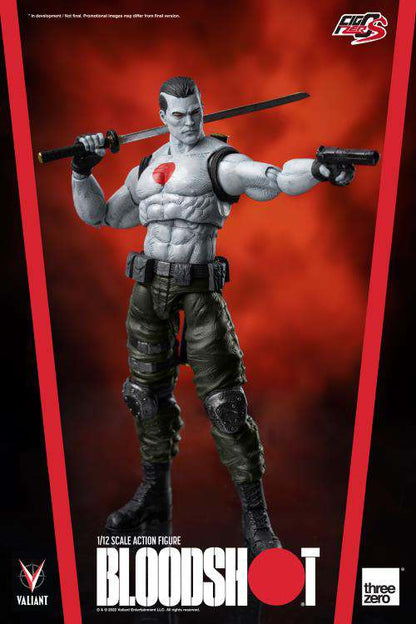 VALIANT COMICS FIGZERO ACTION FIGURA 1/12 BLOODSHOT 15 CM THREEZERO