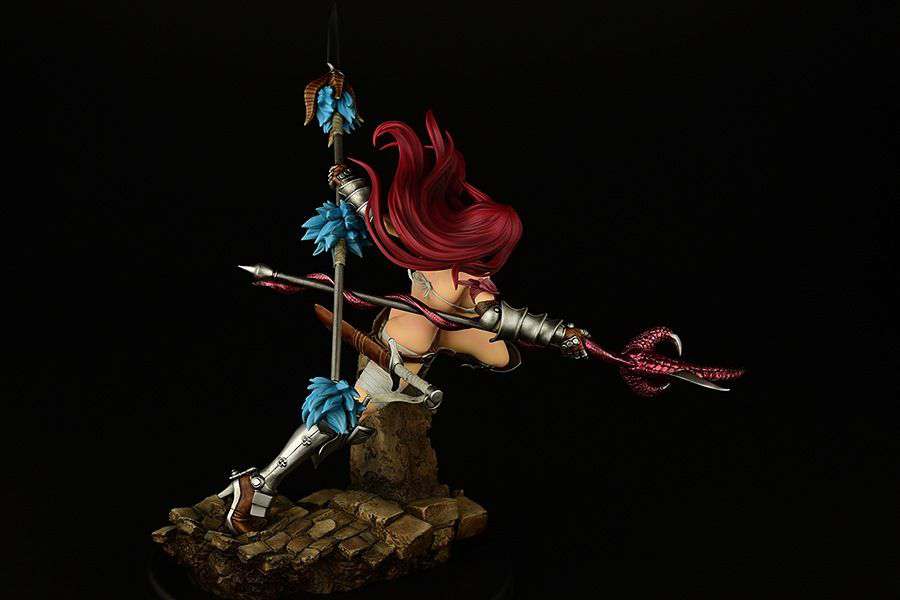 ORCATOYS FAIRY TAIL ERZA SCARLET KNIGHT REFINE ST STATUA 31 cm