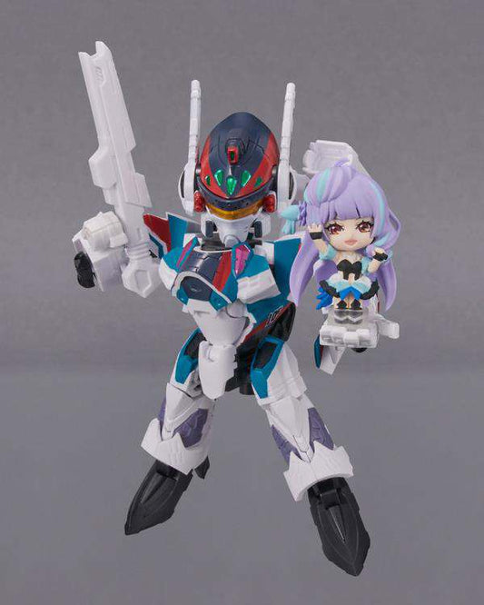 MACROSS VF-31S SIEGFRIED MIKUMO TINY SES ACTION FIGURA BANDAI