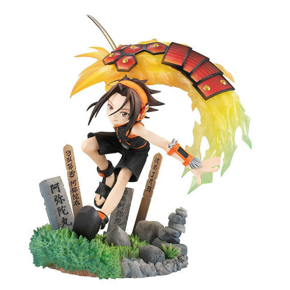 MEGAHOUSE SHAMAN KING YOH ASAKURA STATUA 18 cm