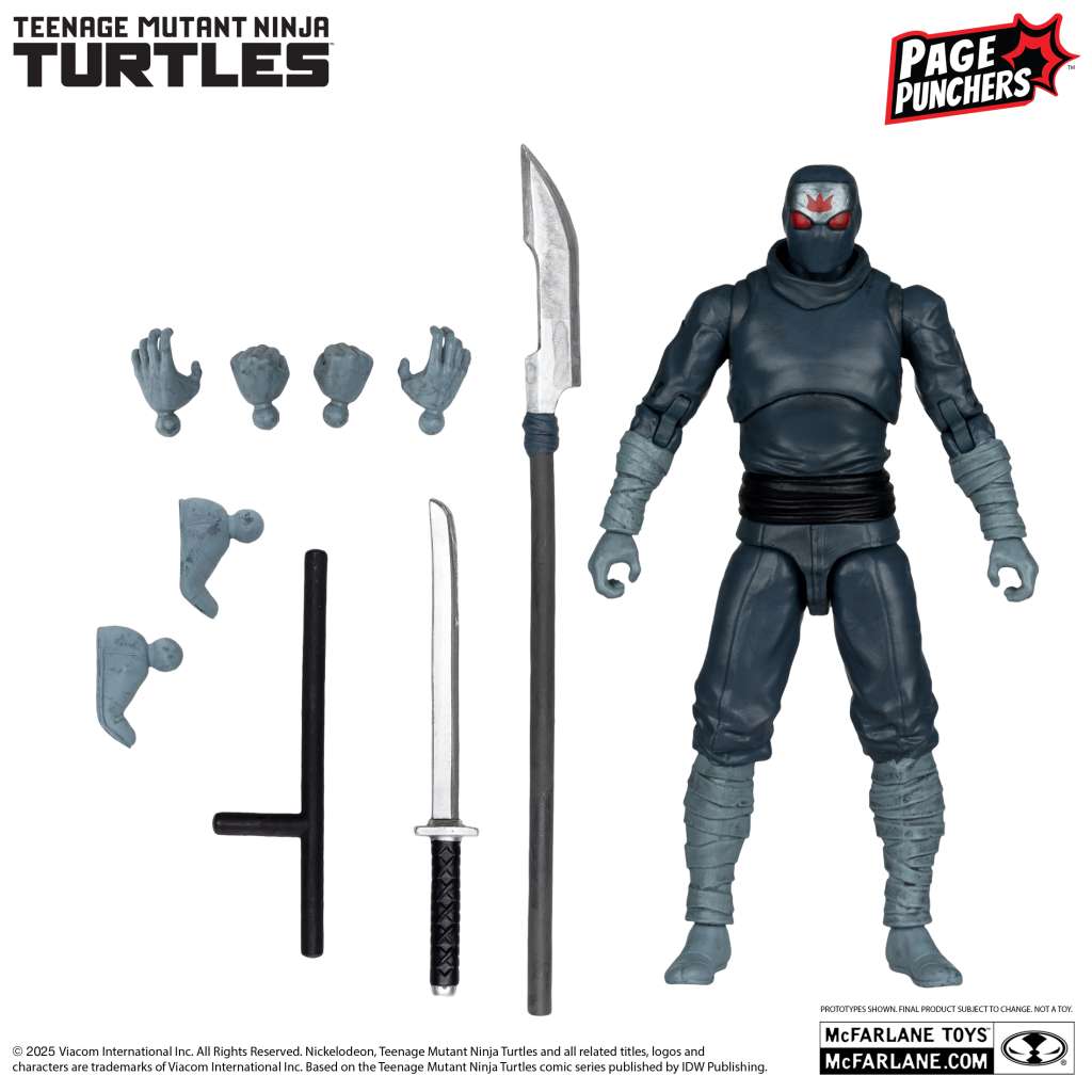 TMNT 5INCH FIGURE WITH COMIC ASS SET (6)