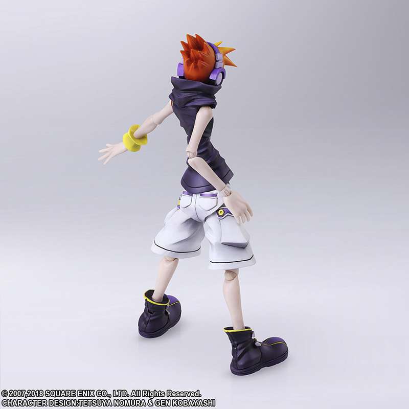 SQUARE ENIX WORLD END W/ YOU FINAL REMIX NEKU AF ACTION FIGURE 13 cm