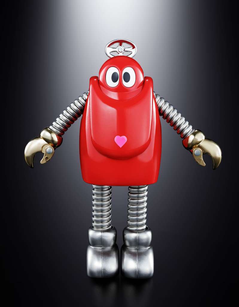 ROBOCON CHOGOKIN DIECAST ACTION FIGURA ROBOCON 50TH ANNIVERSARY VER. 12 CM BANDAI TAMASHII NATIONS