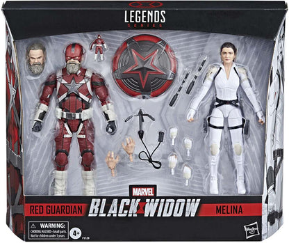 HASBRO ML RED GUARDIAN & MELINA VOSTKOFF AF ACTION FIGURE