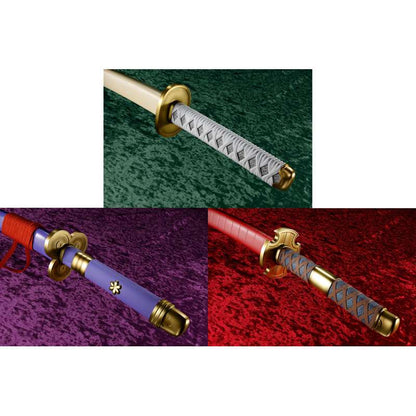 ONE PIECE RORONOA ZORO 3 SWORD PROP SET