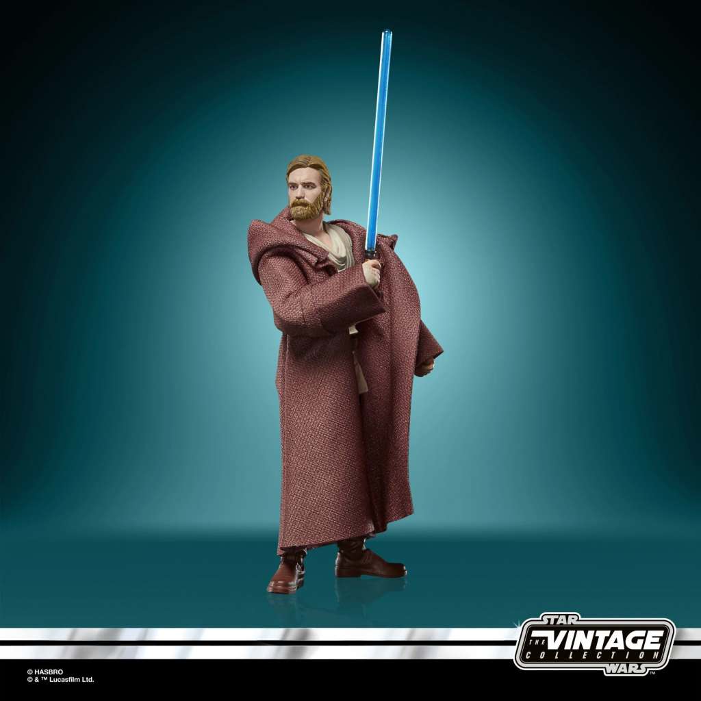 STAR WARS: OBI-WAN KENOBI VINTAGE COLLECTION ACTION FIGURA 2022 OBI-WAN KENOBI (WANDERING JEDI) 10 CM HASBRO