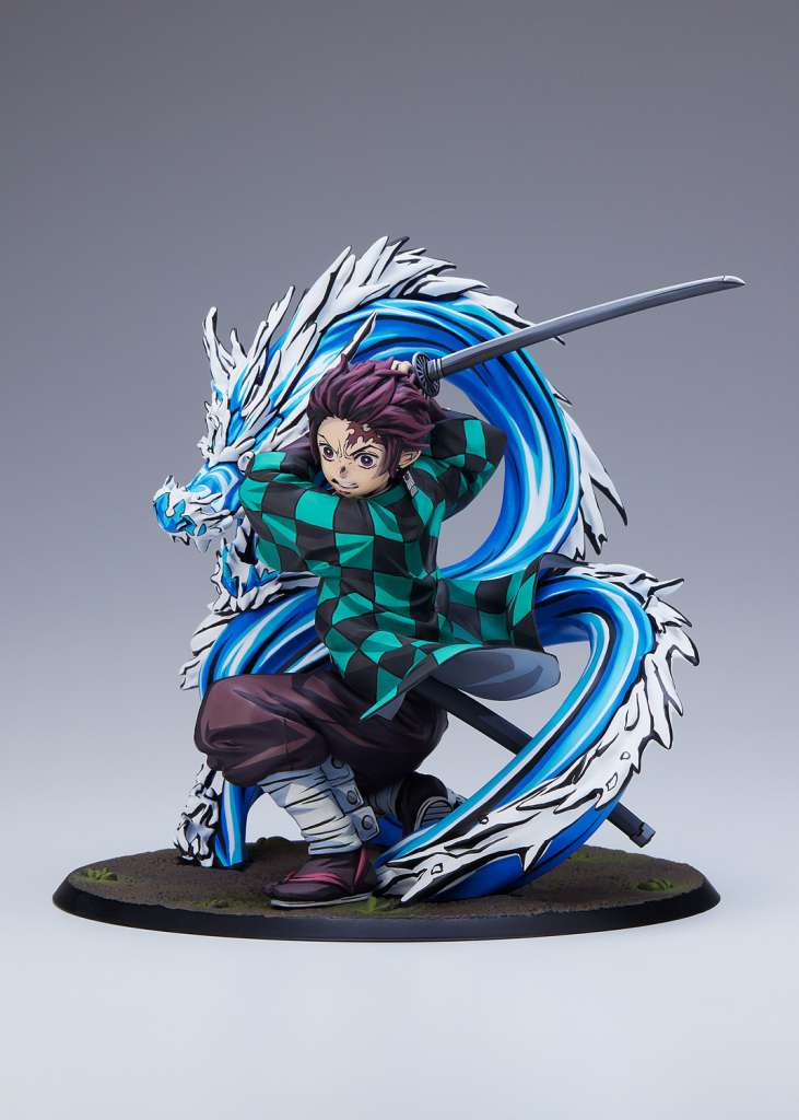 DEMON SLAYER: KIMETSU NO YAIBA STATUA 1/8 TANJIRO KAMADO TOTAL CONCENTRATION PAINT VER. 19 CM ANIPLEX