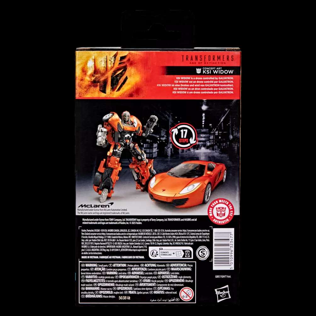HASBRO - TRANSFORMERS STUDIO SERIES AGE EXTINCTION WIDOW ACTION FIGURE