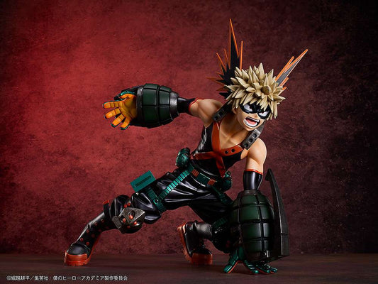 MY HERO ACADEMIA KATSUKI METALLIC STATUE