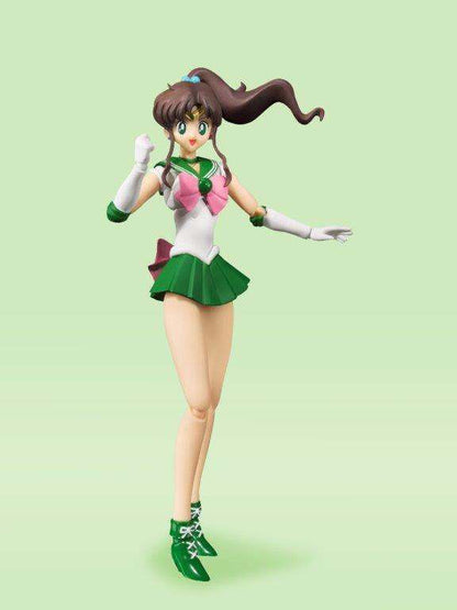 BANDAI SAILOR JUPITER SAILOR MOON S.H. FIGUARTS ANIMATION COLOR EDITION ACTION FIGURE 14 CM