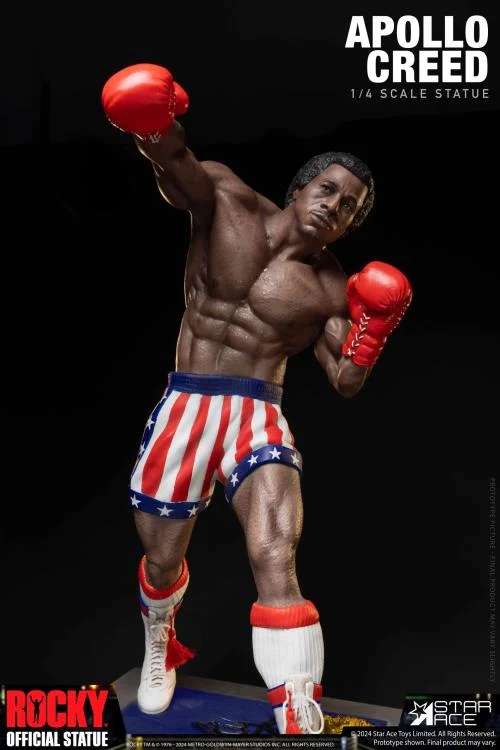APOLLO CREED EPIC FIGHT 1/4 SCALE STAT
