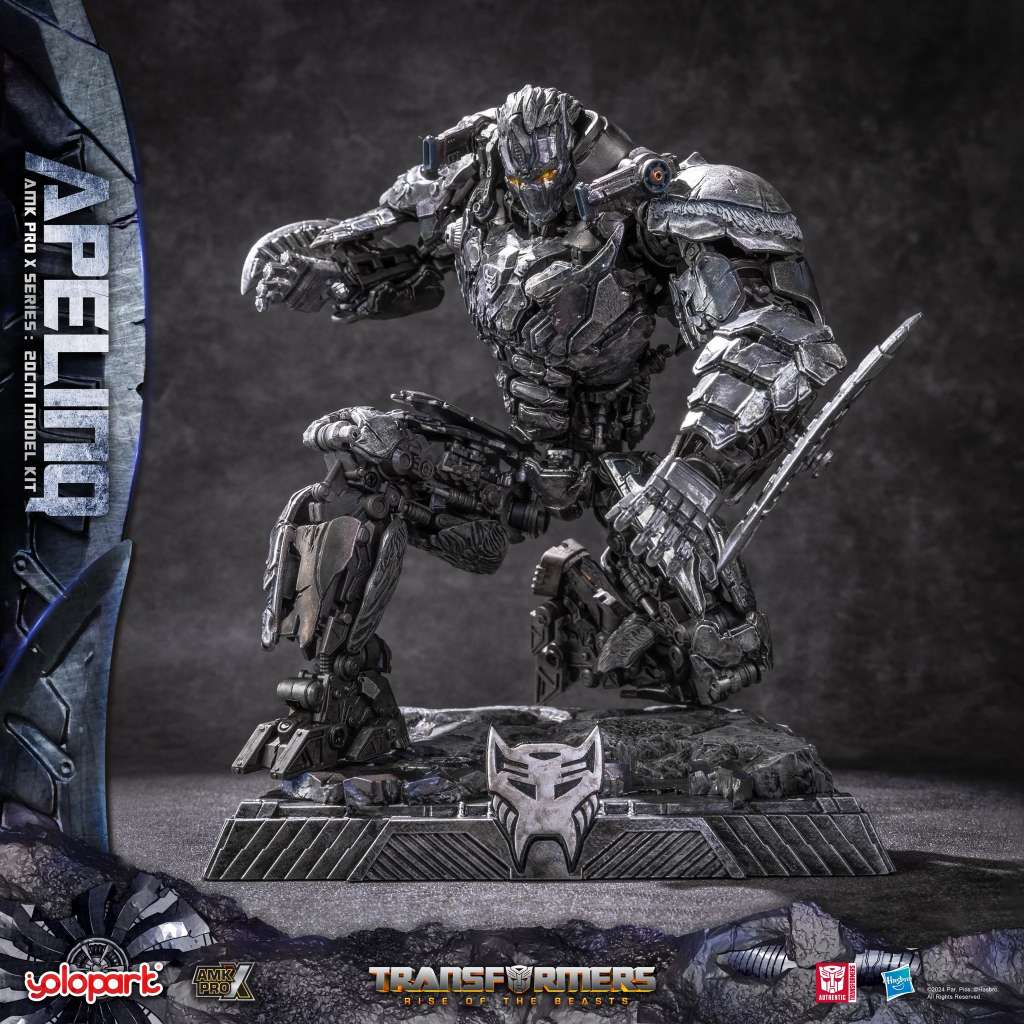 YOLOPARK - TRANSFORMERS RISE BEASTS AMK PRO X APELINQ MODEL KIT 20 cm