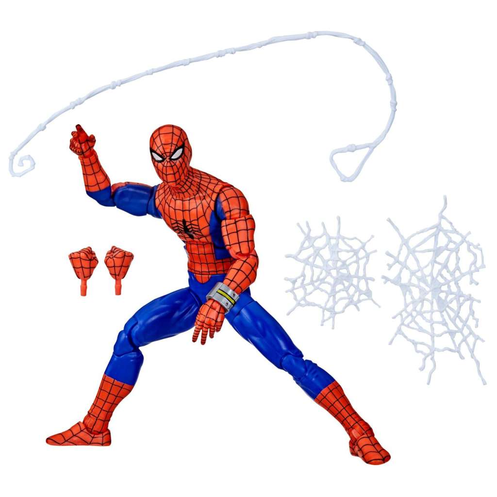 HASBRO ML SPIDER-MAN JAPANESE 60TH ANN. AF ACTION FIGURE