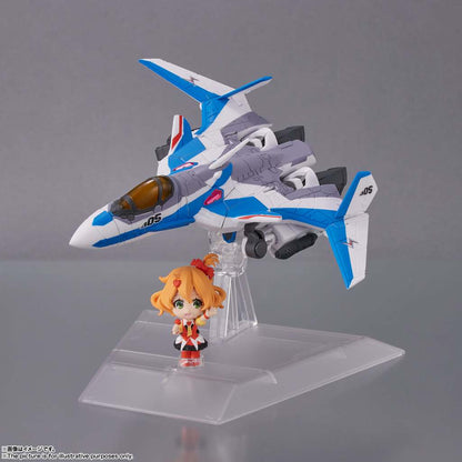 BANDAI MACROSS VF-31J SIEGFRIED FREYJA TINY SES ACTION FIGURE 10 cm
