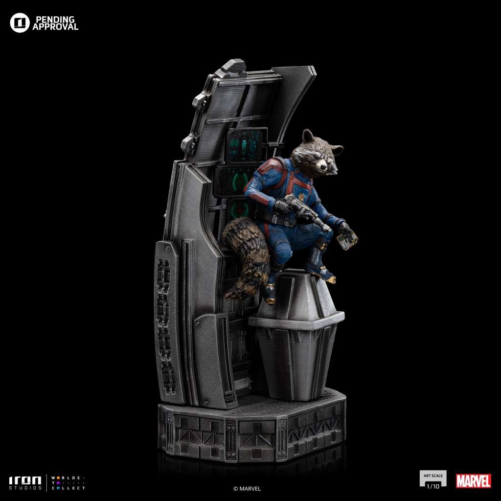 GOTG 3 ROCKET RACOON 1/10 STATUE
