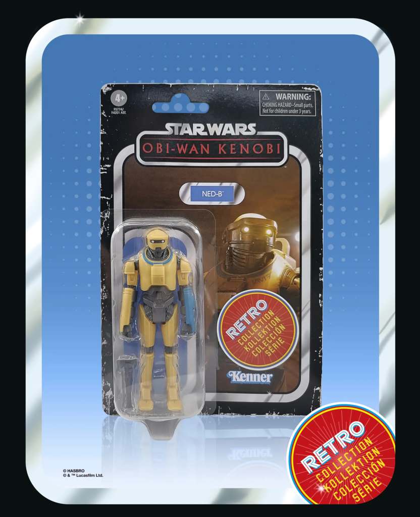STAR WARS: OBI-WAN KENOBI RETRO COLLECTION ACTION FIGURA 2022 NED-B 10 CM HASBRO