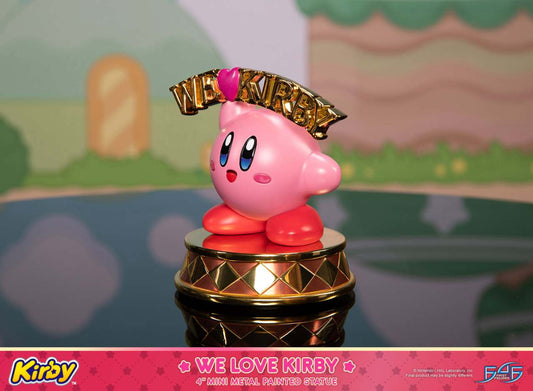 WE LOVE KIRBY METAL STATUE