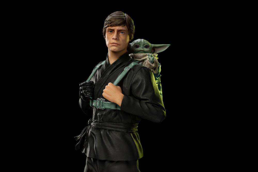 BOOK OF BOBA FETT LUKE GROGU 1/10 STATUE