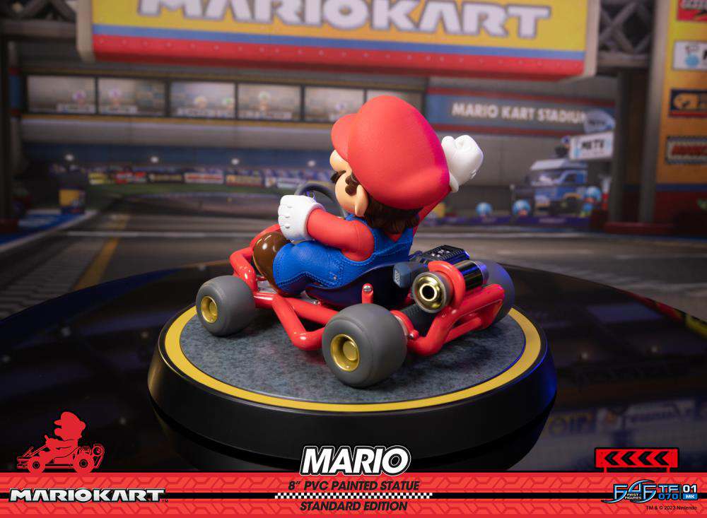 MARIO KART MARIO PVC PAINTED STATUE