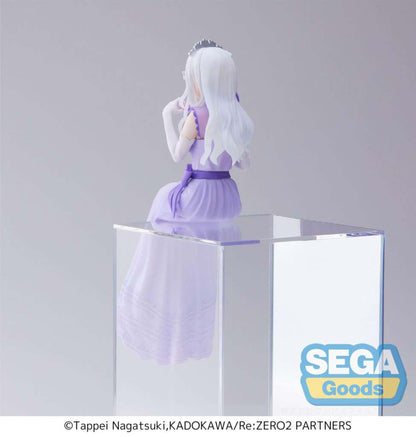 RE ZERO EMILIA PARTY PM PERCHING FIGURA FIGURA SEGA