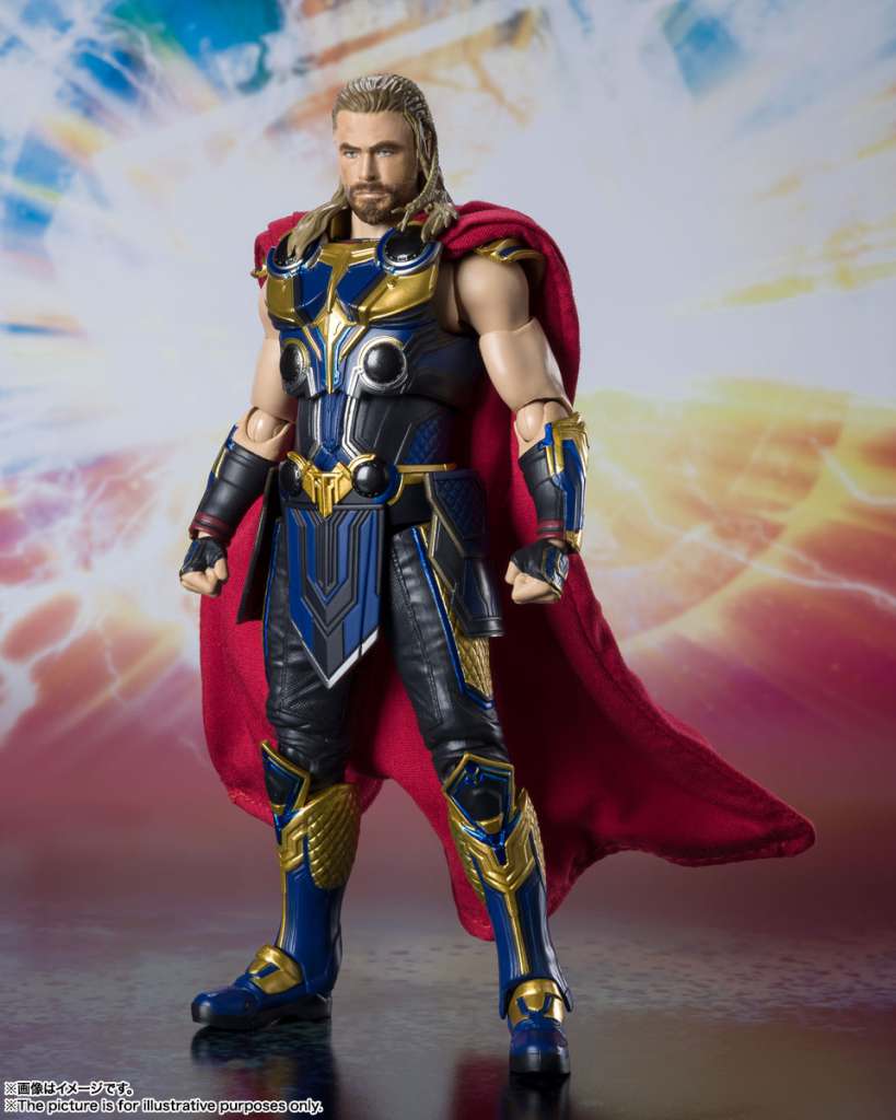BANDAI SHF THOR LOVE & THUNDER THOR ACTION FIGURE 17 cm