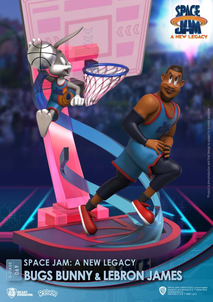 D-STAGE SPACE JAM 2 BUG BUNNY +  LEBRON