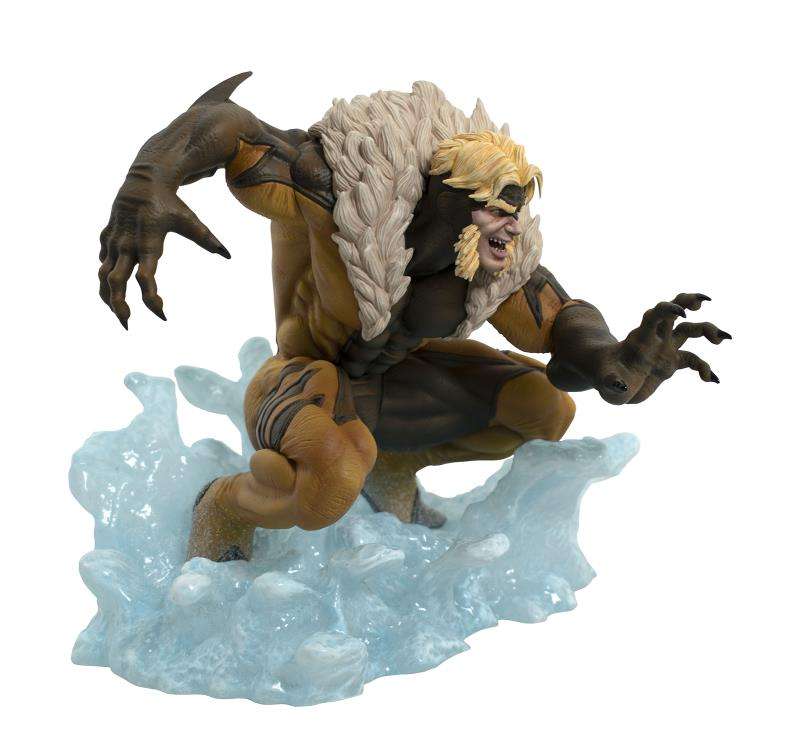 MARVEL GALLERY COMIC SABRETOOTH PVC STAT