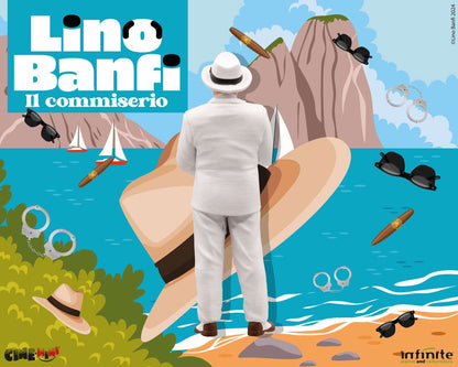 INFINITE STATUE LINO BANFI IL COMMISERIO CINEMINI PVC MINI FIGURA 11 cm