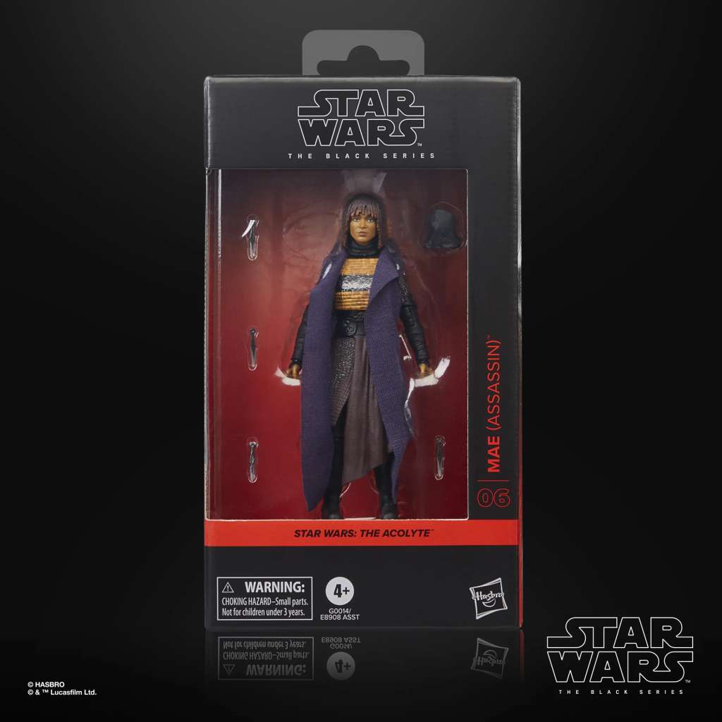 STAR WARS: THE ACOLYTE BLACK SERIES ACTION FIGURA MAE (ASSASSIN) 15 CM HASBRO