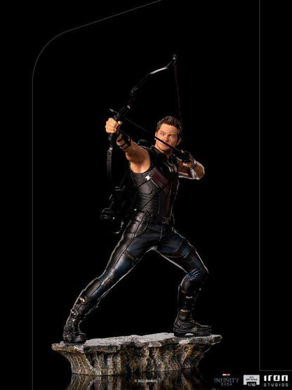 IRON STUDIOS INFINITY SAGA HAWKEYE NY BATTLE 1/10 STATUA 23 cm