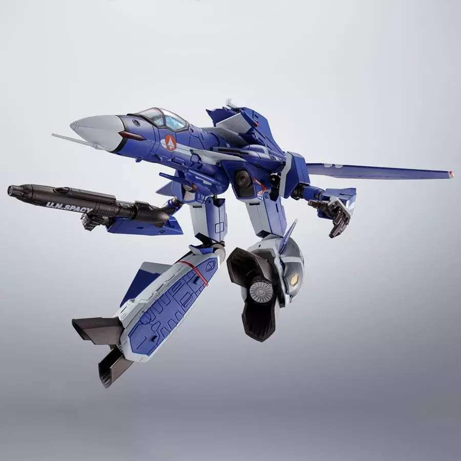BANDAI HI-METAL R MACROSS VF-0S PHOENIX GENIUS BLUE VER. ACTION FIGURE 14 cm