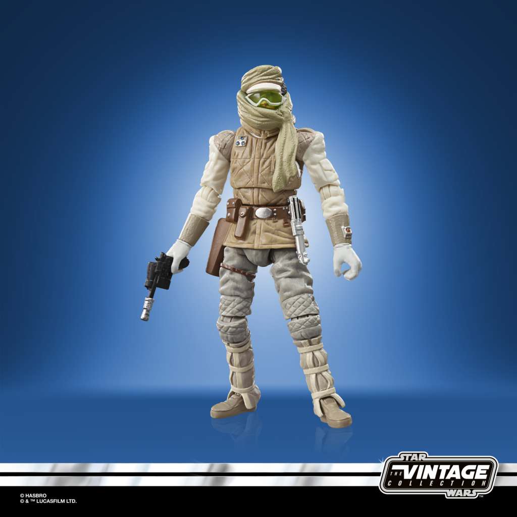 STAR WARS THE EMPIRE STRIKES BACK LUKE SKYWALKER HOTH FIGURA 9,5CM HASBRO