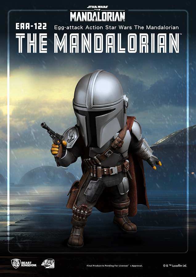 BEAST KINGDOM EGG ATTACK ACTION MANDALORIAN ACTION FIGURE 16.5 cm