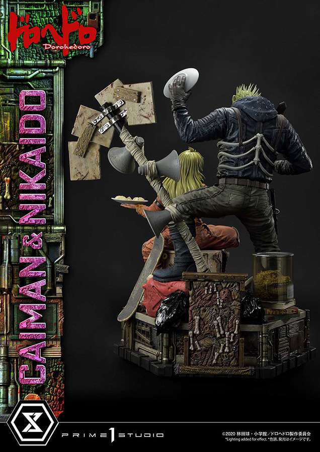 DOROHEDORO CAIMAN & NIKAIDO STATUE