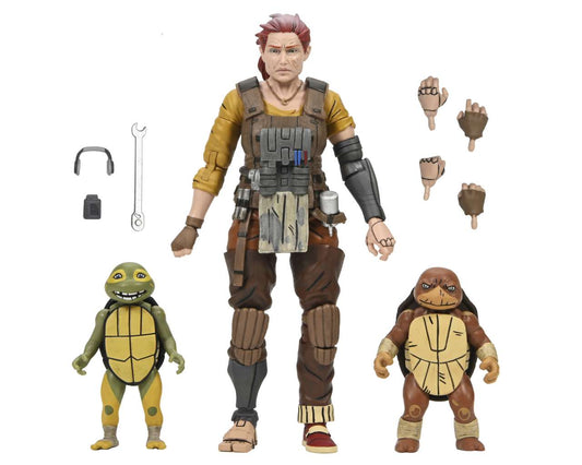 TMNT LRONIN LYEAR GR APRIL BA YI MOJA ACTION FIGURE
