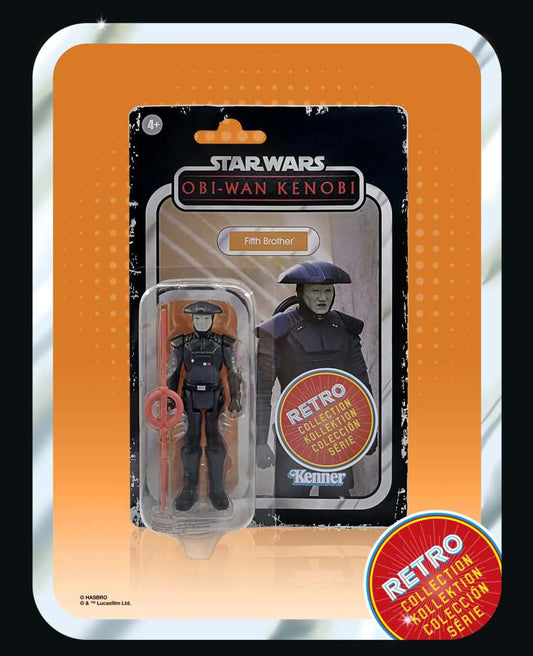 STAR WARS: OBI-WAN KENOBI RETRO COLLECTION ACTION FIGURA 2022 FIFTH BROTHER 10 CM HASBRO