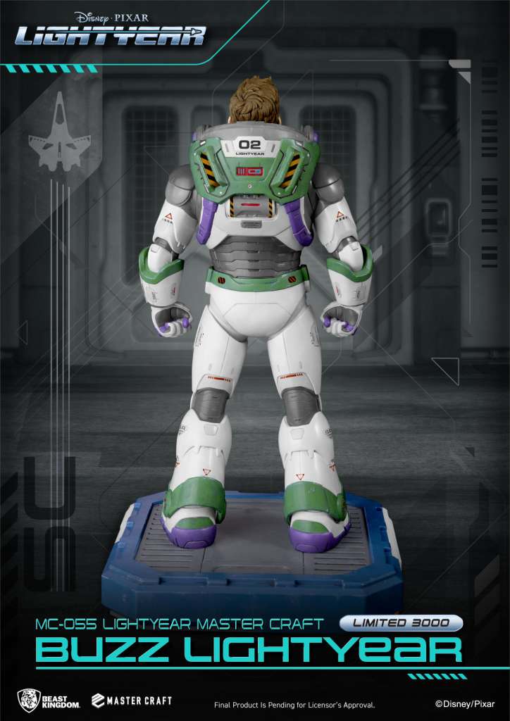 BEAST KINGDOM LIGHTYEAR BUZZ MASTER CRAFT STATUA 40 cm