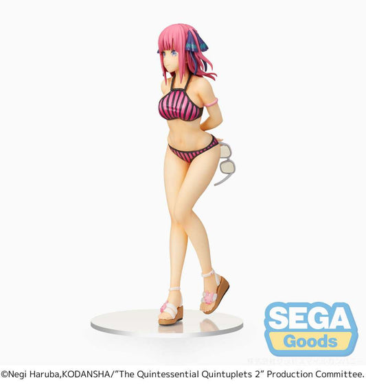THE QUINTESSENTIAL QUINTUPLETS SPM PVC STATUA NINO NAKANO 19 CM SEGA