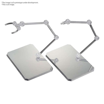 ACTION BASE 6 CLEAR MIRROR STICKERS SET