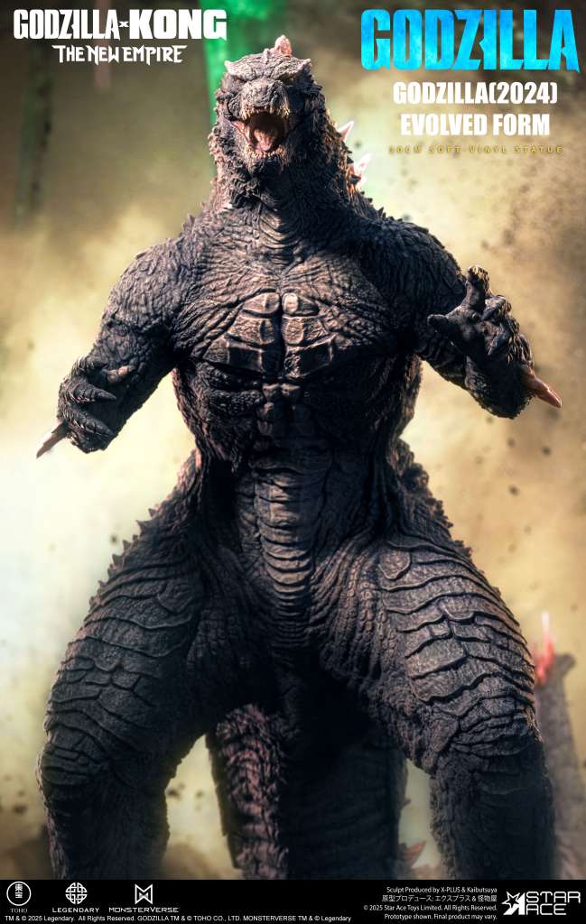 GODZILLA(2024) EVOLVED FORM DLX STATUE