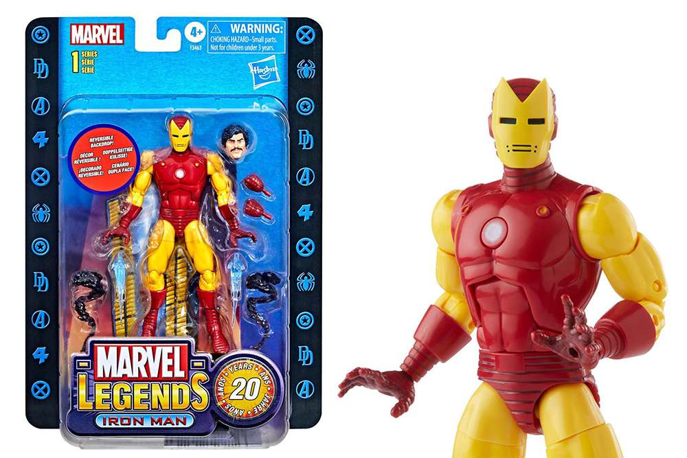HASBRO IRON MAN - MARVEL LEGENDS 20YEARS AF ACTION FIGURE